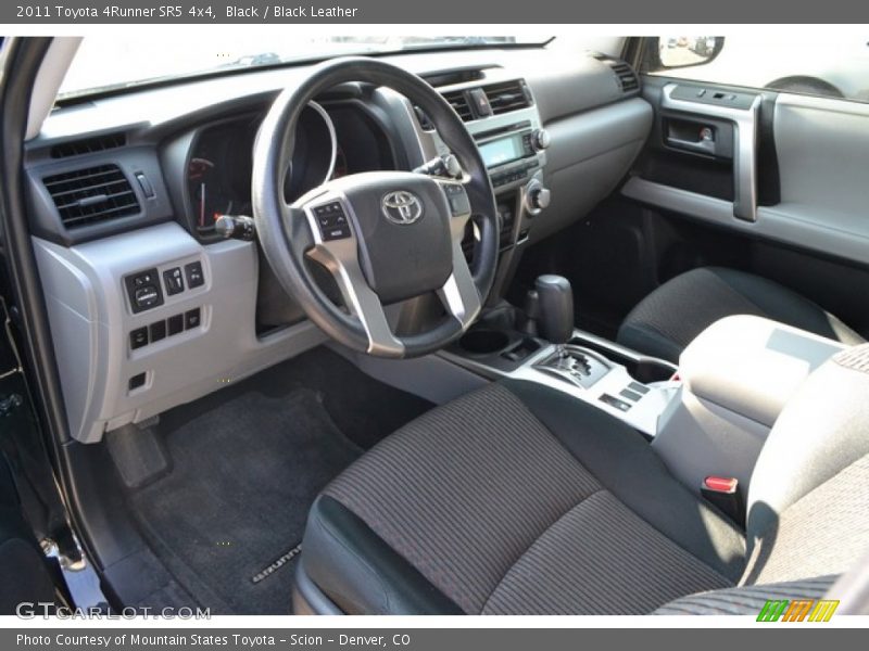 Black / Black Leather 2011 Toyota 4Runner SR5 4x4