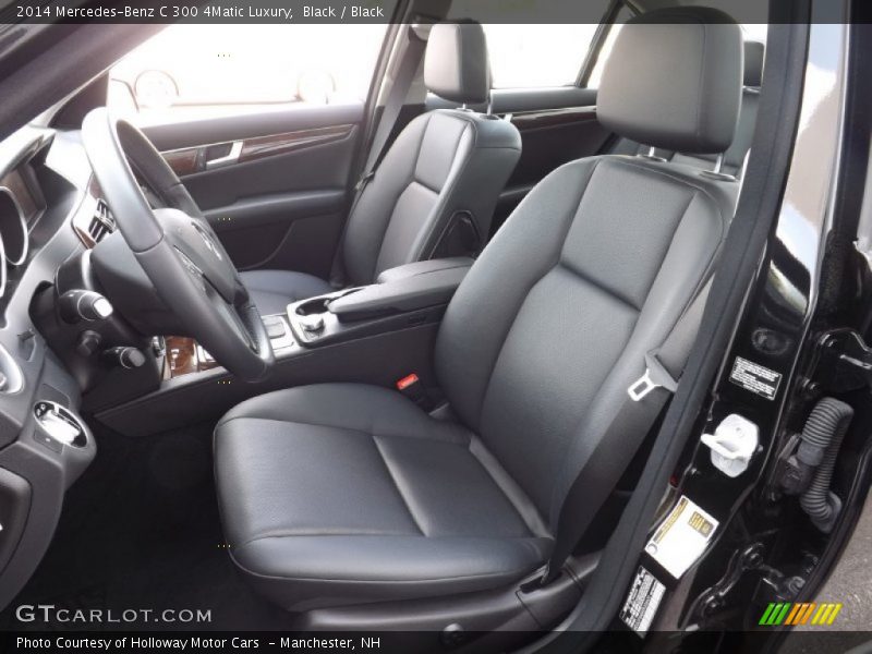 Black / Black 2014 Mercedes-Benz C 300 4Matic Luxury