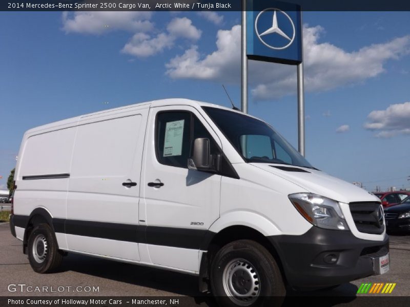 Arctic White / Tunja Black 2014 Mercedes-Benz Sprinter 2500 Cargo Van