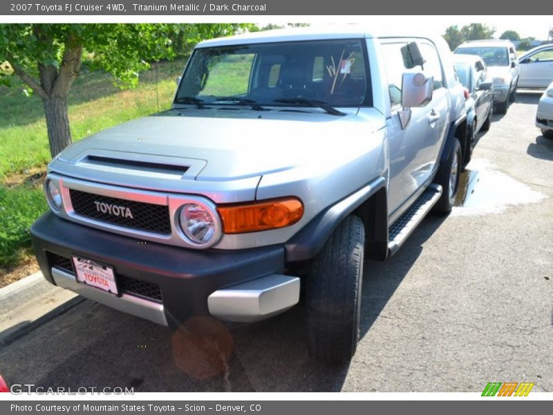Titanium Metallic / Dark Charcoal 2007 Toyota FJ Cruiser 4WD