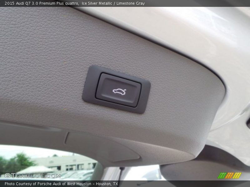 Ice Silver Metallic / Limestone Gray 2015 Audi Q7 3.0 Premium Plus quattro