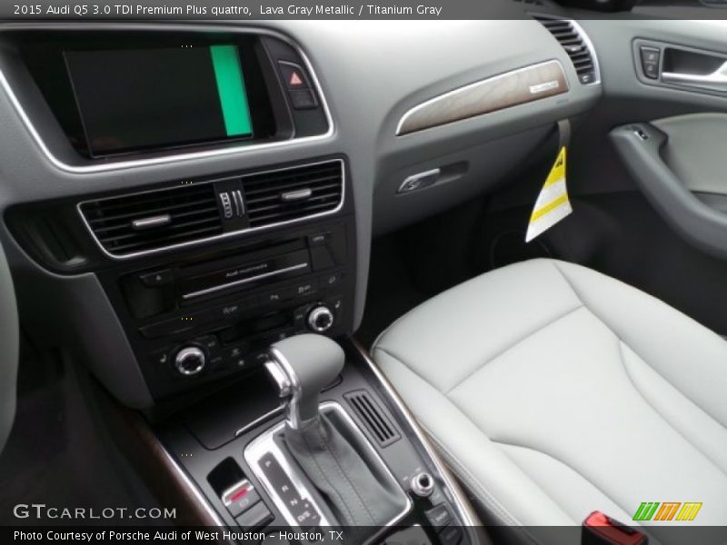 Lava Gray Metallic / Titanium Gray 2015 Audi Q5 3.0 TDI Premium Plus quattro