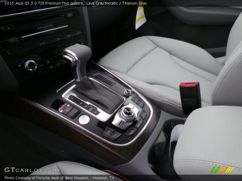 Lava Gray Metallic / Titanium Gray 2015 Audi Q5 3.0 TDI Premium Plus quattro