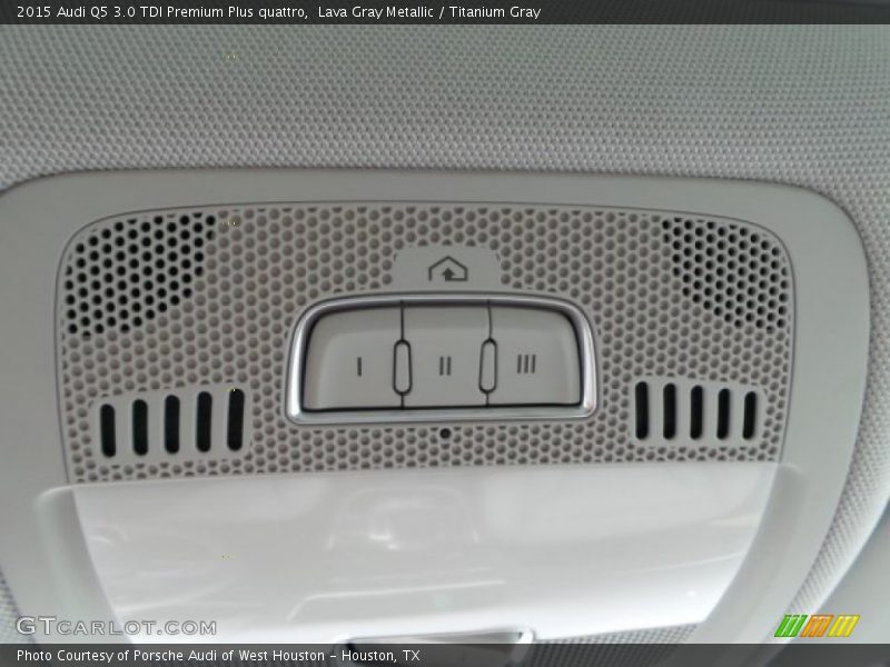 Lava Gray Metallic / Titanium Gray 2015 Audi Q5 3.0 TDI Premium Plus quattro
