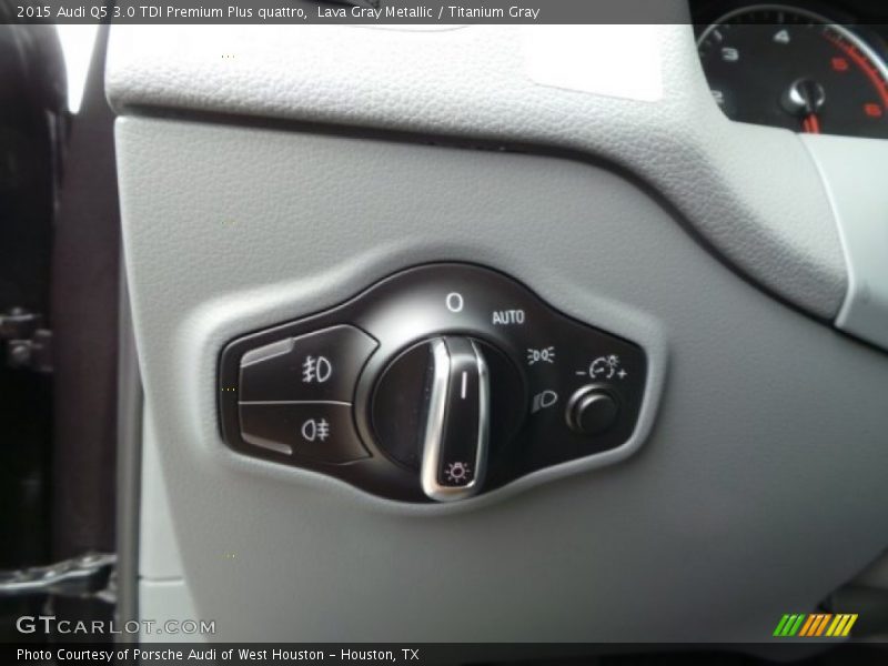 Lava Gray Metallic / Titanium Gray 2015 Audi Q5 3.0 TDI Premium Plus quattro