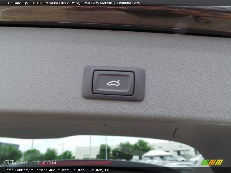 Lava Gray Metallic / Titanium Gray 2015 Audi Q5 3.0 TDI Premium Plus quattro