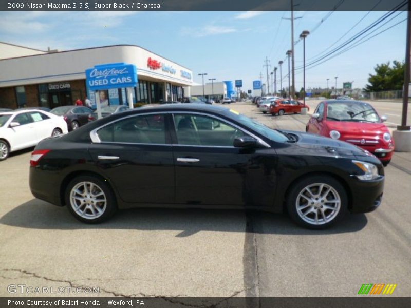 Super Black / Charcoal 2009 Nissan Maxima 3.5 S