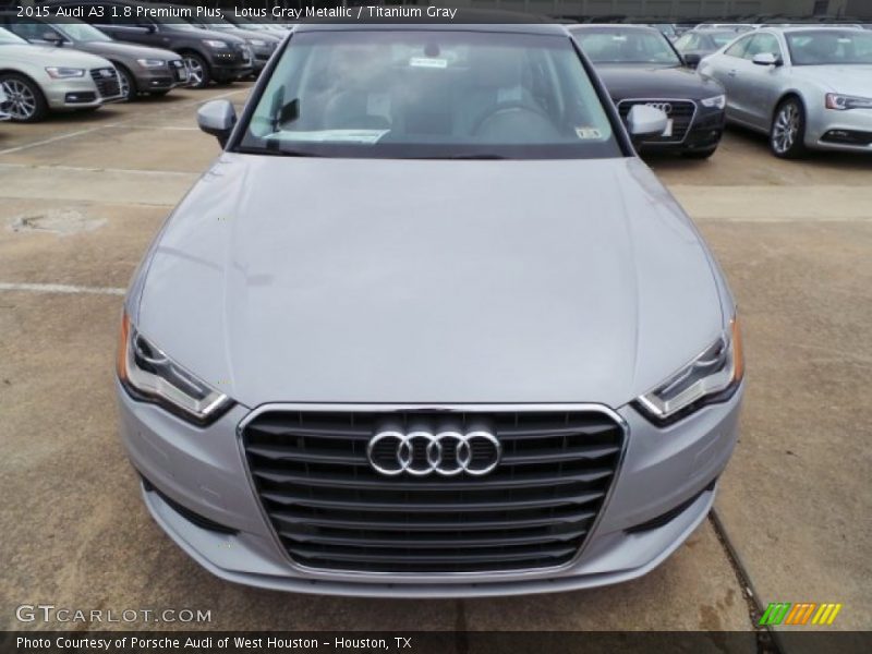 Lotus Gray Metallic / Titanium Gray 2015 Audi A3 1.8 Premium Plus