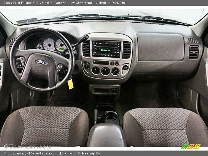 Dark Shadow Grey Metallic / Medium Dark Flint 2003 Ford Escape XLT V6 4WD