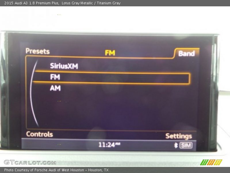 Lotus Gray Metallic / Titanium Gray 2015 Audi A3 1.8 Premium Plus