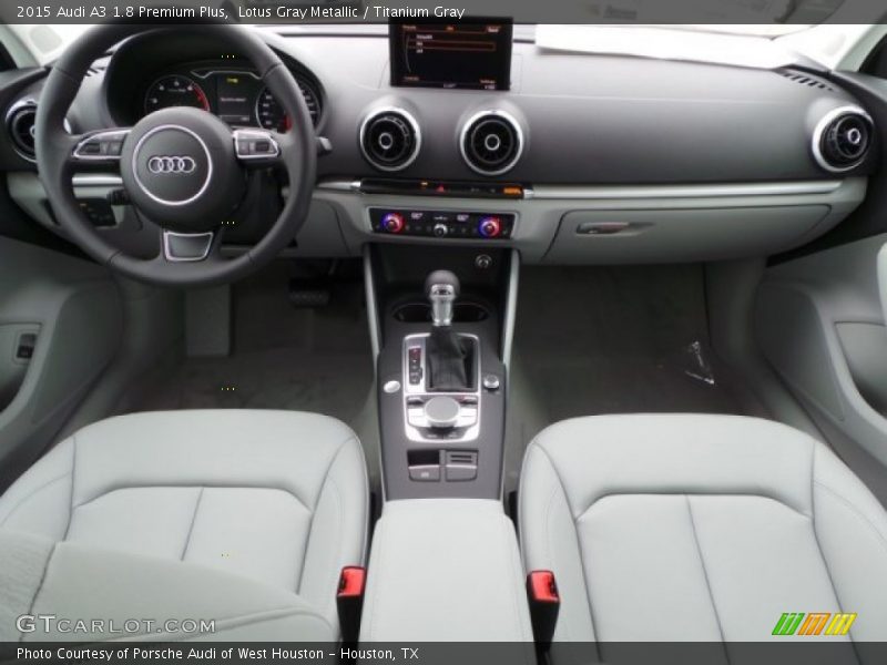 Lotus Gray Metallic / Titanium Gray 2015 Audi A3 1.8 Premium Plus