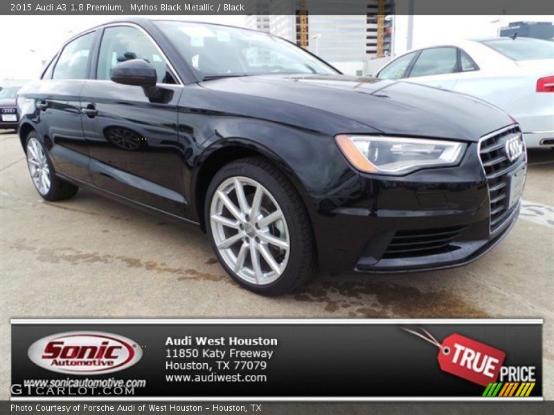Mythos Black Metallic / Black 2015 Audi A3 1.8 Premium