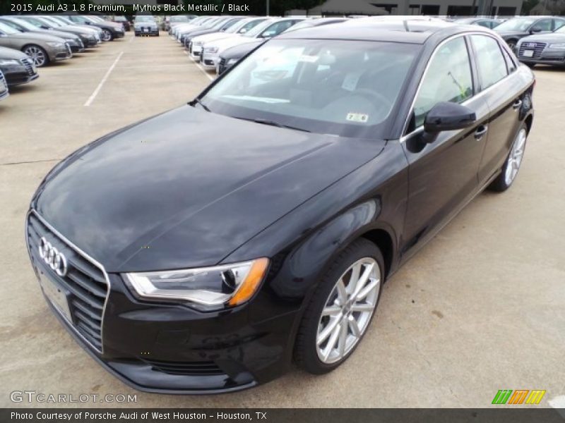 Mythos Black Metallic / Black 2015 Audi A3 1.8 Premium