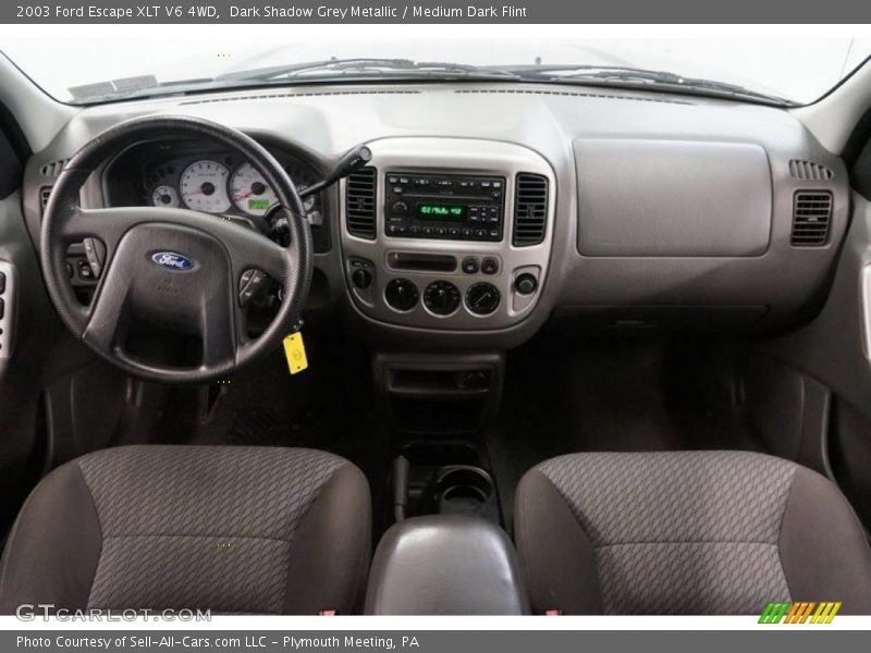 Dark Shadow Grey Metallic / Medium Dark Flint 2003 Ford Escape XLT V6 4WD