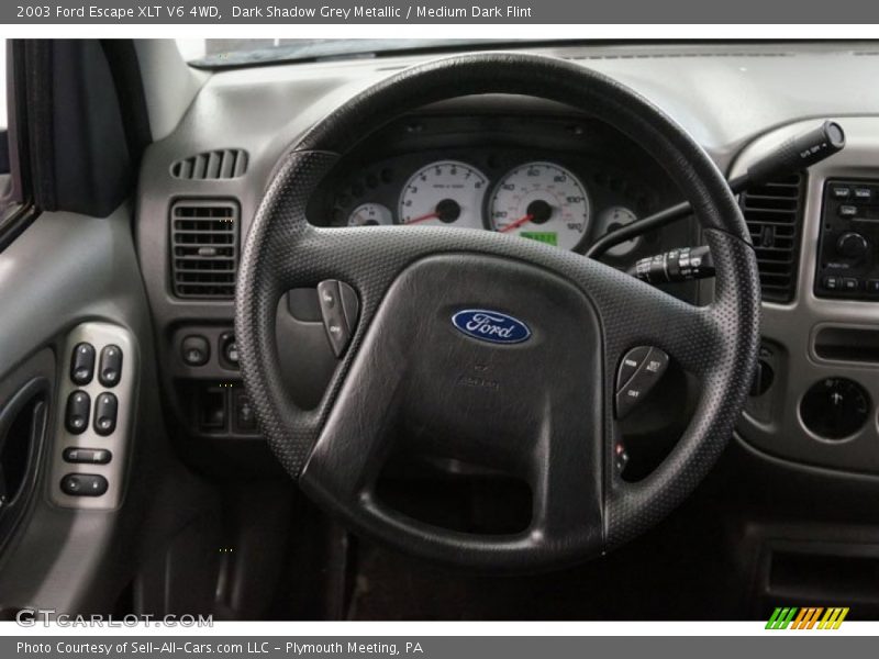 Dark Shadow Grey Metallic / Medium Dark Flint 2003 Ford Escape XLT V6 4WD