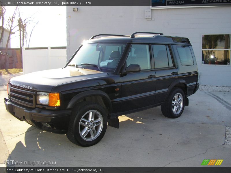 Java Black / Black 2002 Land Rover Discovery II SE