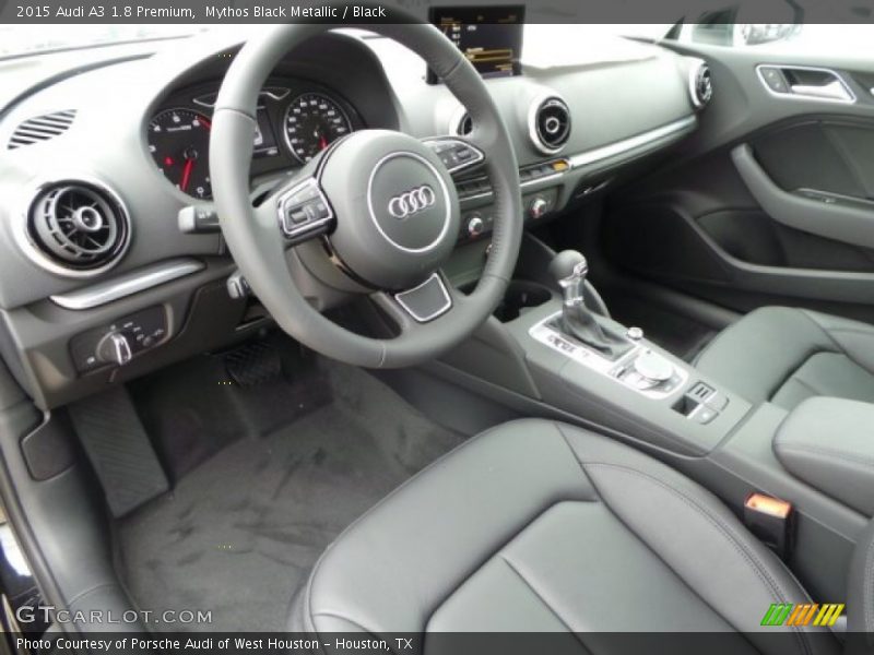Mythos Black Metallic / Black 2015 Audi A3 1.8 Premium
