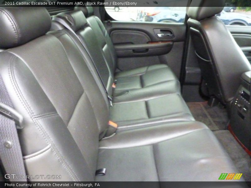 Black Raven / Ebony/Ebony 2011 Cadillac Escalade EXT Premium AWD