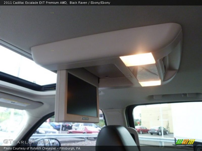 Black Raven / Ebony/Ebony 2011 Cadillac Escalade EXT Premium AWD