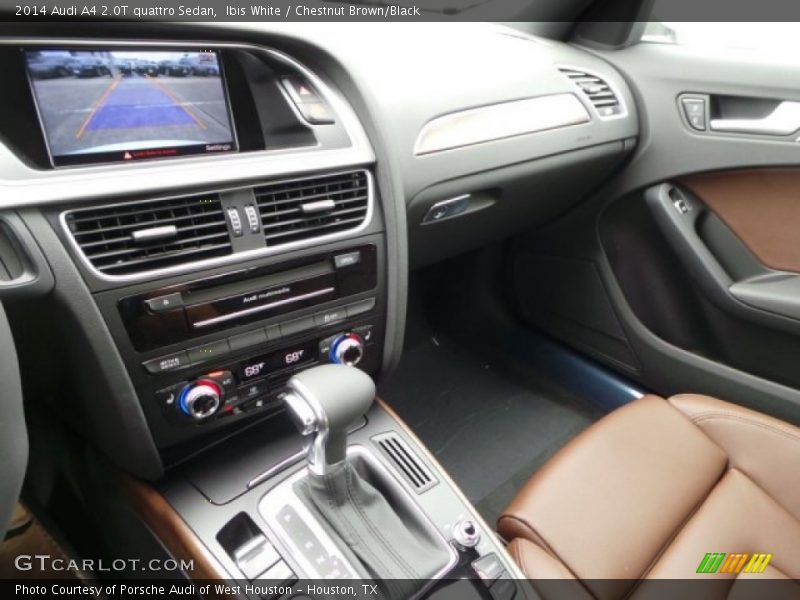 Ibis White / Chestnut Brown/Black 2014 Audi A4 2.0T quattro Sedan