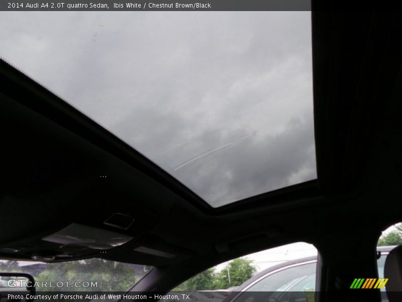Ibis White / Chestnut Brown/Black 2014 Audi A4 2.0T quattro Sedan