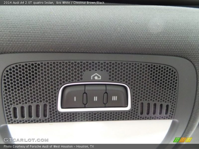 Ibis White / Chestnut Brown/Black 2014 Audi A4 2.0T quattro Sedan