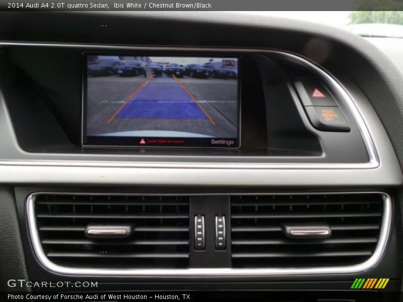 Ibis White / Chestnut Brown/Black 2014 Audi A4 2.0T quattro Sedan