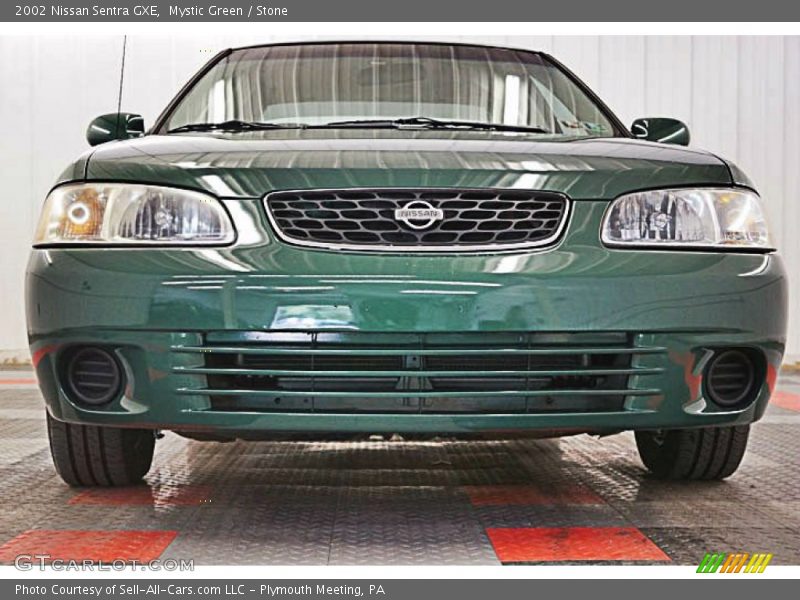 Mystic Green / Stone 2002 Nissan Sentra GXE
