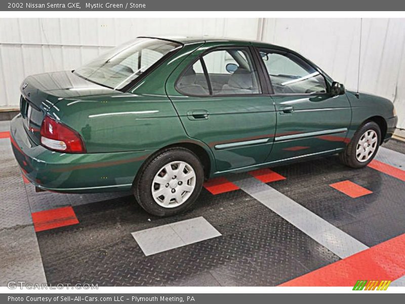 Mystic Green / Stone 2002 Nissan Sentra GXE