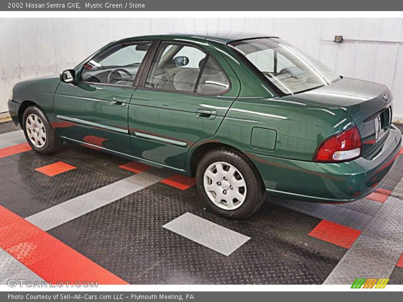Mystic Green / Stone 2002 Nissan Sentra GXE