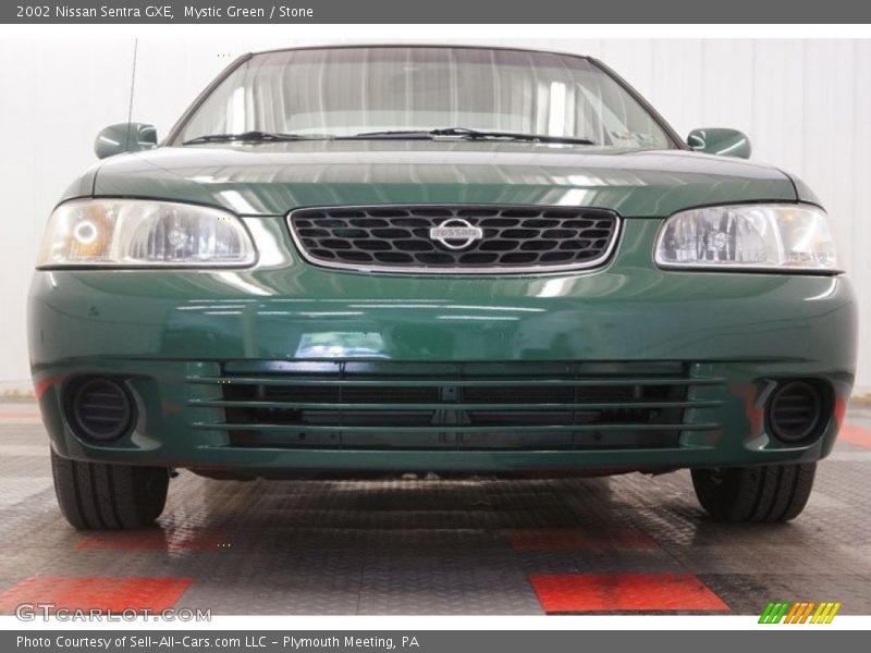 Mystic Green / Stone 2002 Nissan Sentra GXE