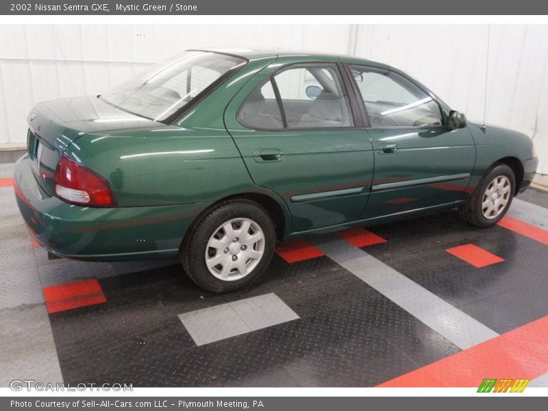 Mystic Green / Stone 2002 Nissan Sentra GXE
