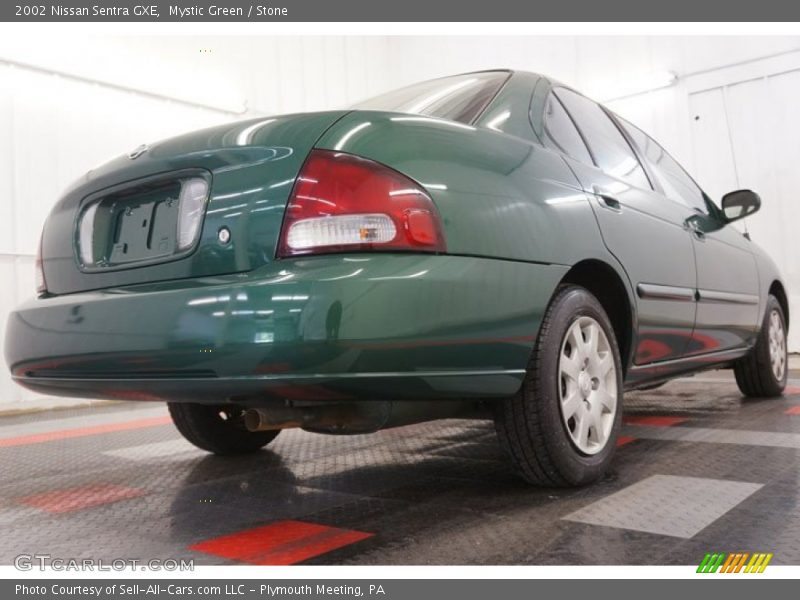 Mystic Green / Stone 2002 Nissan Sentra GXE