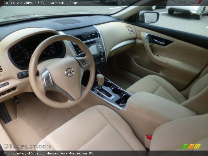 Java Metallic / Beige 2013 Nissan Altima 2.5 SV