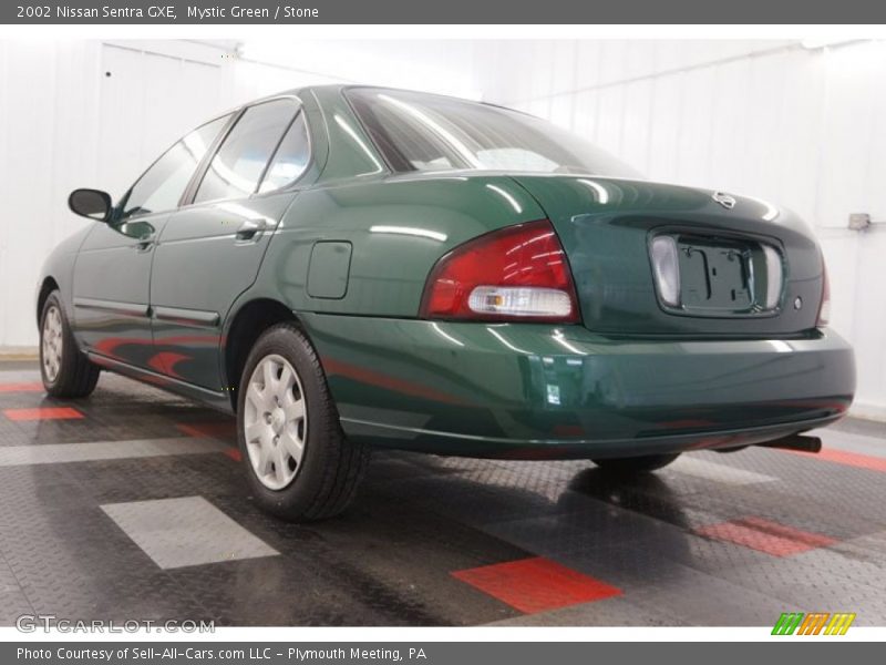 Mystic Green / Stone 2002 Nissan Sentra GXE