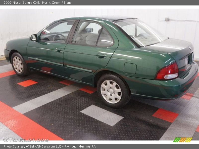 Mystic Green / Stone 2002 Nissan Sentra GXE