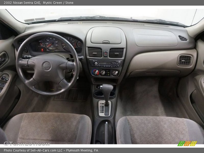 Mystic Green / Stone 2002 Nissan Sentra GXE