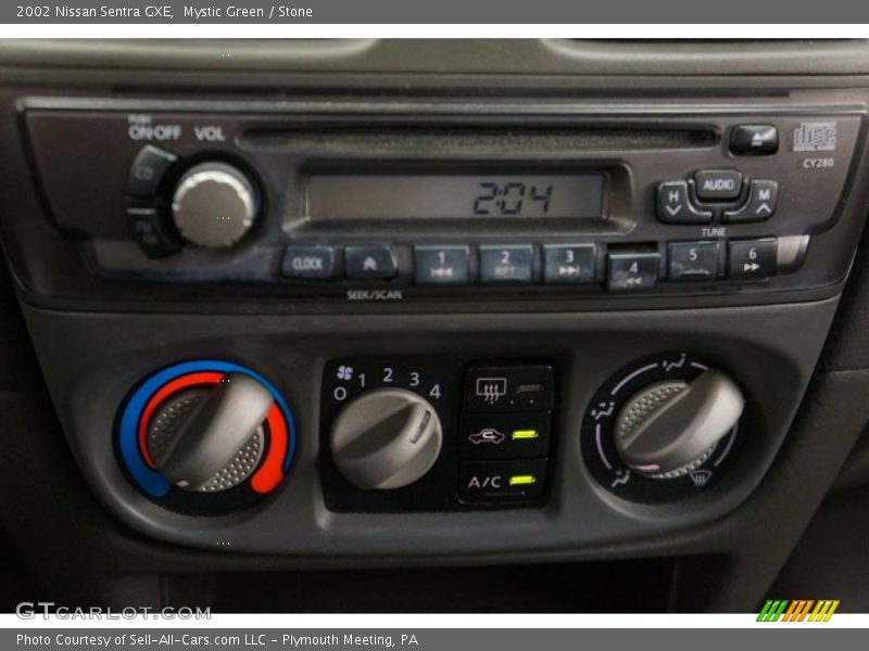 Mystic Green / Stone 2002 Nissan Sentra GXE