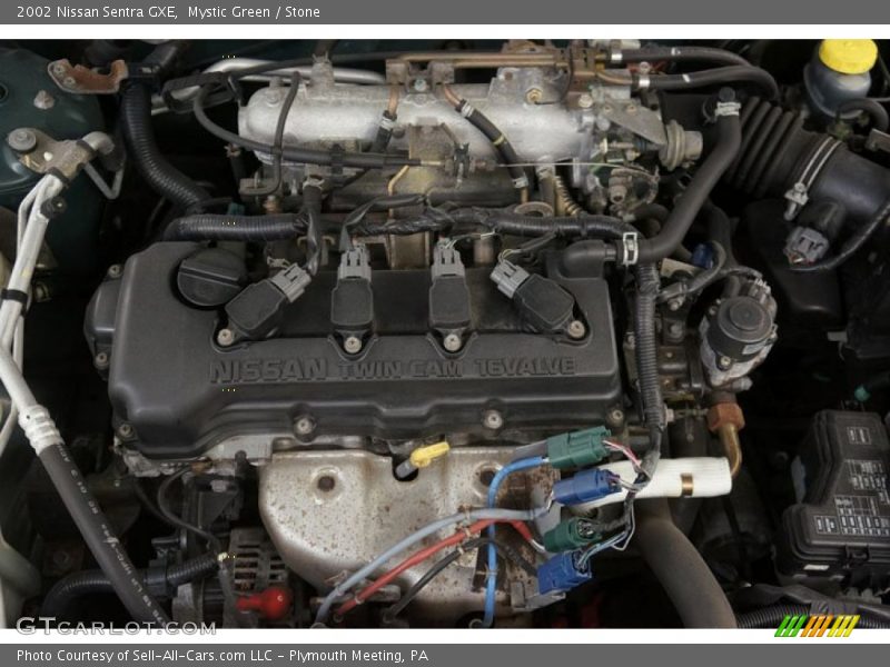 Mystic Green / Stone 2002 Nissan Sentra GXE