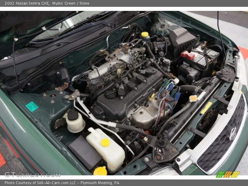 Mystic Green / Stone 2002 Nissan Sentra GXE