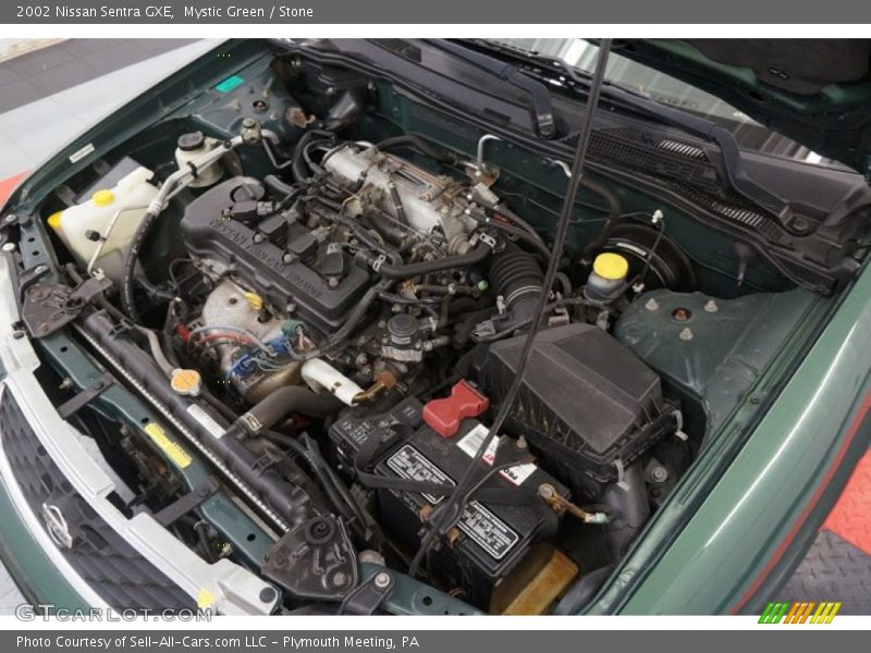 Mystic Green / Stone 2002 Nissan Sentra GXE