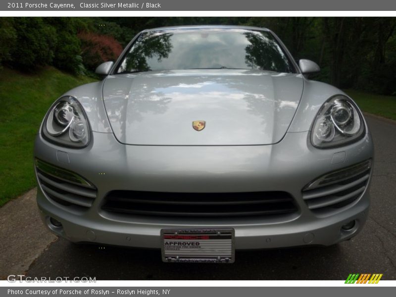 Classic Silver Metallic / Black 2011 Porsche Cayenne