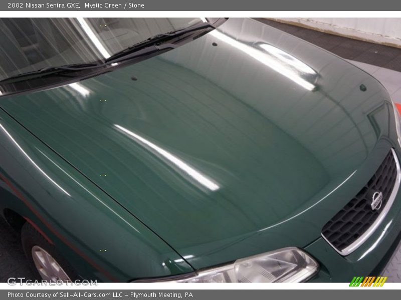Mystic Green / Stone 2002 Nissan Sentra GXE
