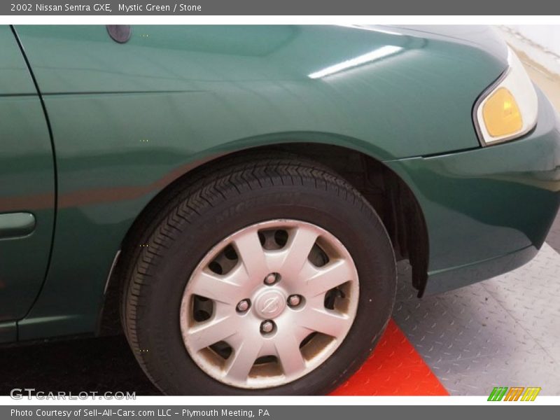 Mystic Green / Stone 2002 Nissan Sentra GXE