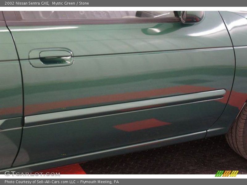 Mystic Green / Stone 2002 Nissan Sentra GXE