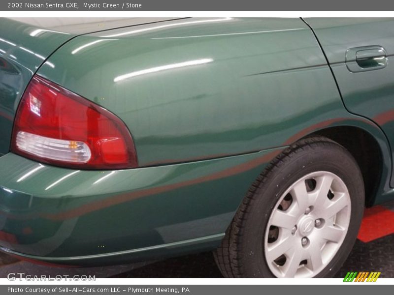 Mystic Green / Stone 2002 Nissan Sentra GXE