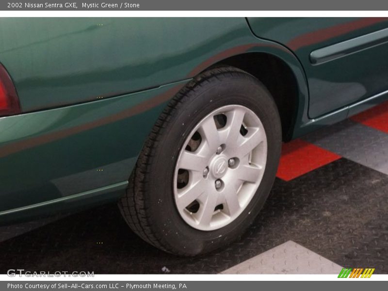 Mystic Green / Stone 2002 Nissan Sentra GXE