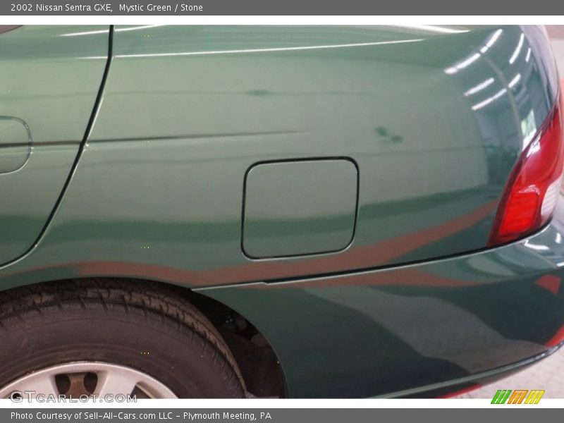 Mystic Green / Stone 2002 Nissan Sentra GXE
