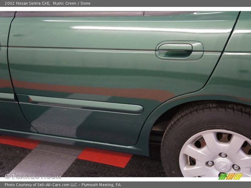 Mystic Green / Stone 2002 Nissan Sentra GXE