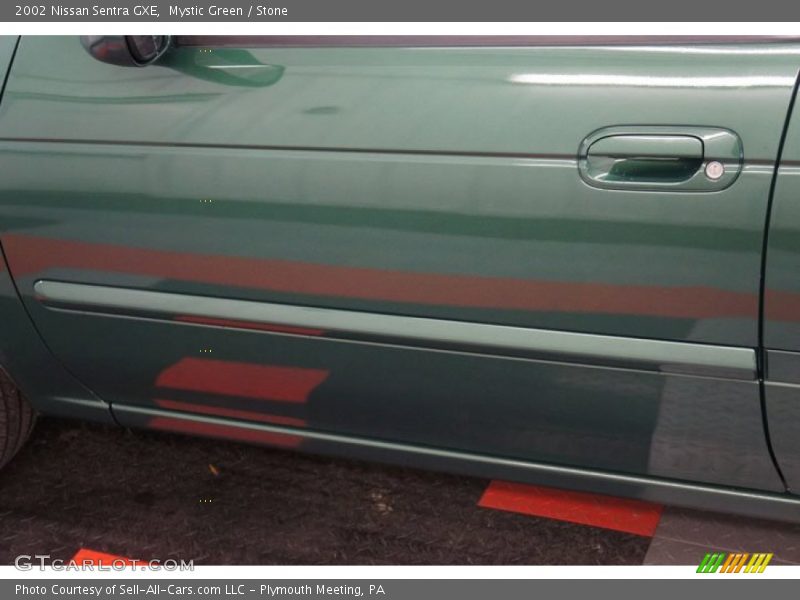 Mystic Green / Stone 2002 Nissan Sentra GXE